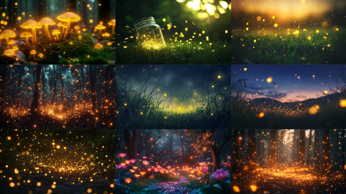 唯美草地 唯美粒子