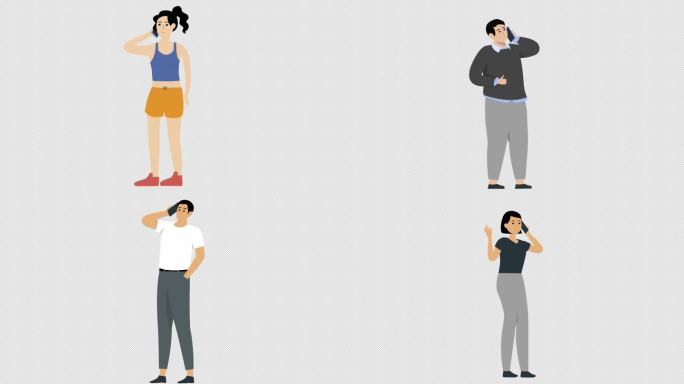 mg通话人物(4款)