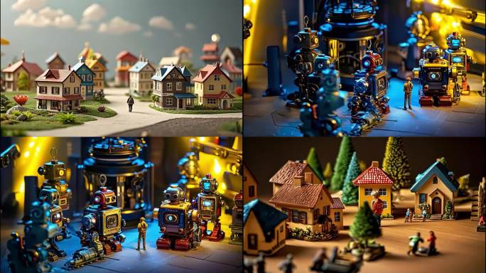 微缩世界玩具小镇