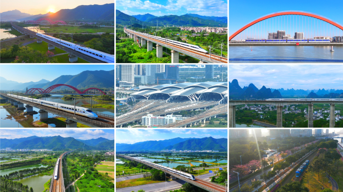 高铁动车城轨地铁复兴号和谐号