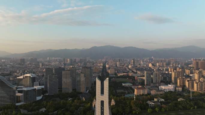 【4K】丽水城市新城航拍