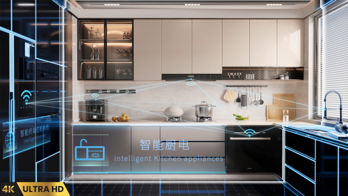 智慧生活 智能家居 智能家电C4D工程