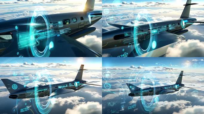 飞机数字化科技智能飞机