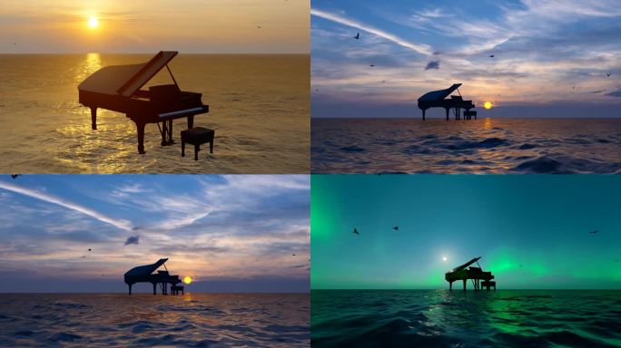 海上的钢琴动画