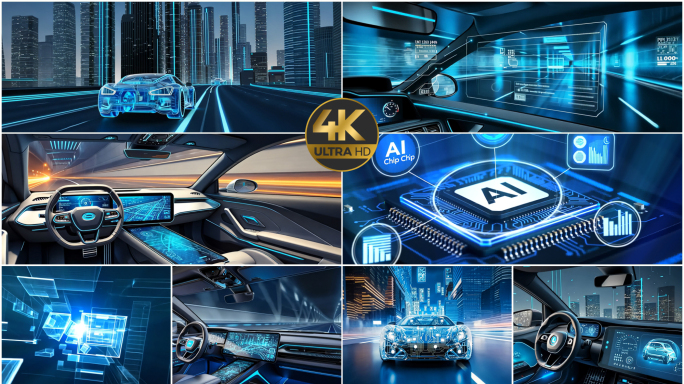 汽车智能驾驶未来科技