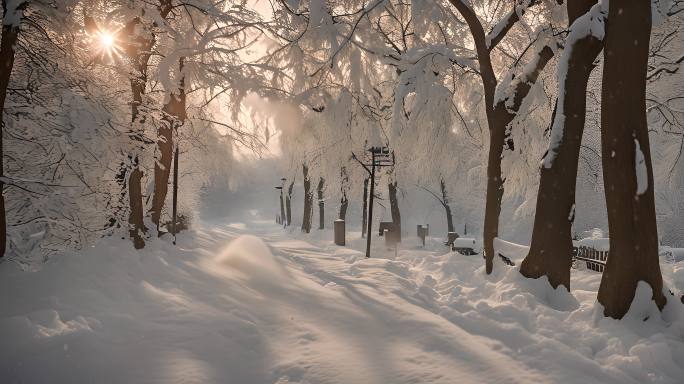 暴雪天气暴雪灾害