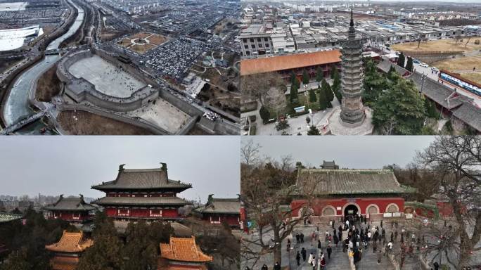 正定古城4K原创合集