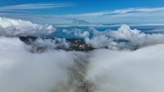 山海崂山云海