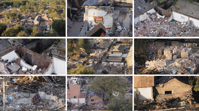 【8K】北京高庙村拆迁