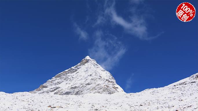 【原创】阿妣山山峰四姑娘山流云延时拍摄