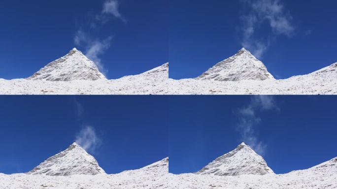 【原创】阿妣山山峰四姑娘山流云延时拍摄