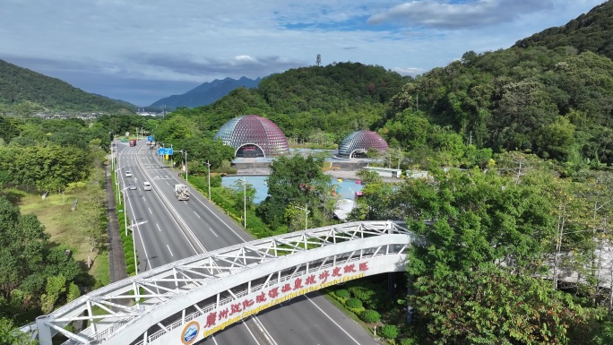 中国广东省广州市从化区流溪温泉广场