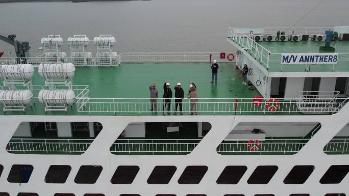 游轮巨轮海上航行DJI_0253