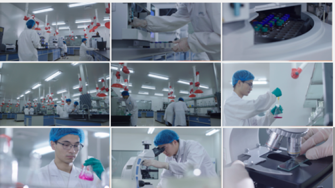 显微镜，生物实验，科研