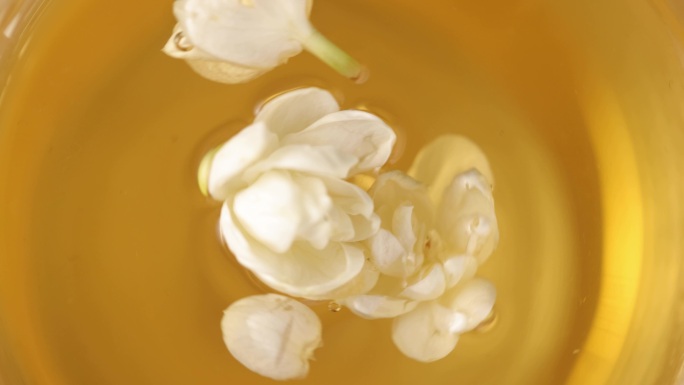 4k茉莉花和啤酒和茶和饮料的融合