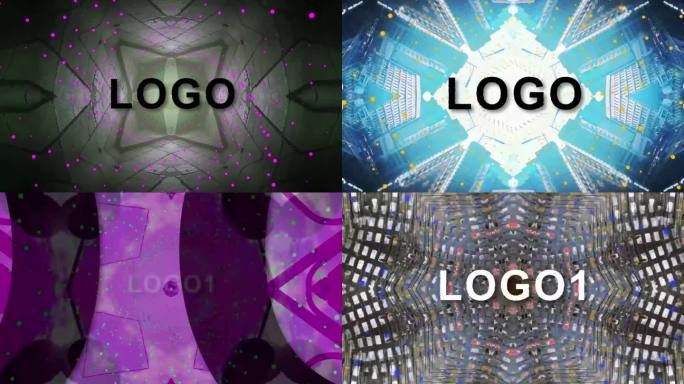 绚丽唯美时尚LOGO万花筒25套AE工程