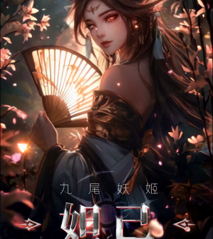 AI女角色展示欧美魔幻风格买量动态展示