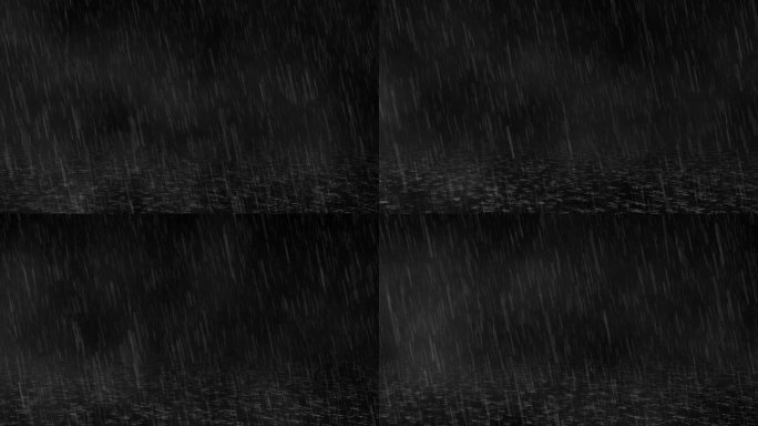 下雨氛围素材