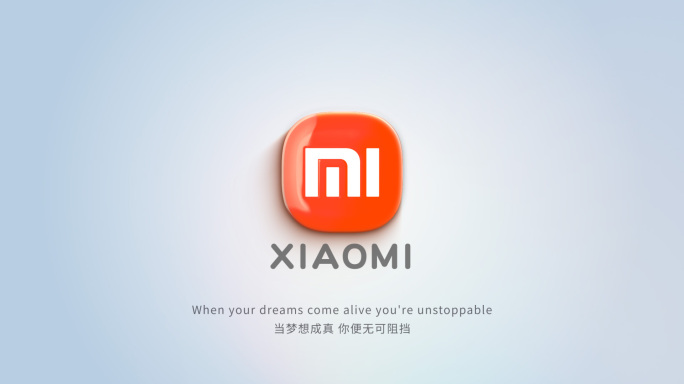 水滴勾勒logo演绎