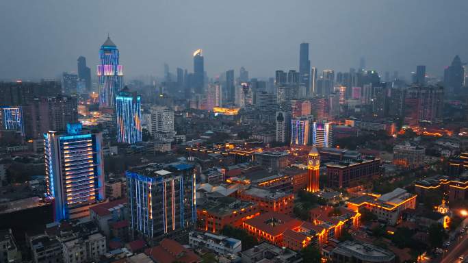 武汉 江汉区夜景