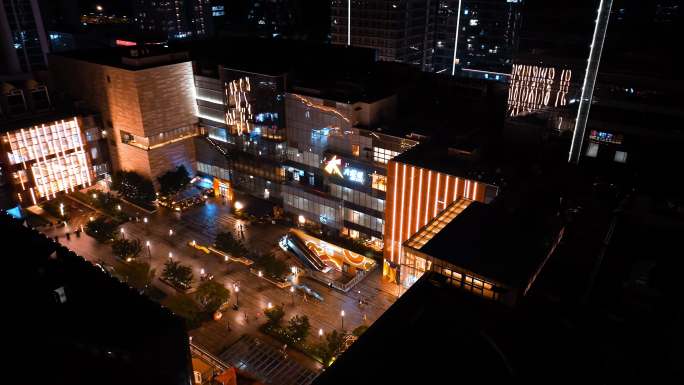 武汉光谷大悦城夜景