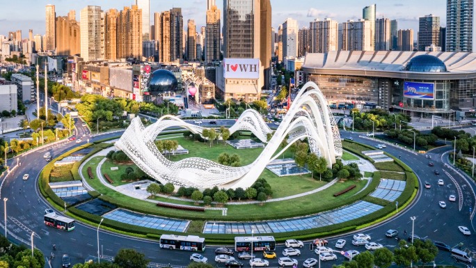 光谷广场 延时合集