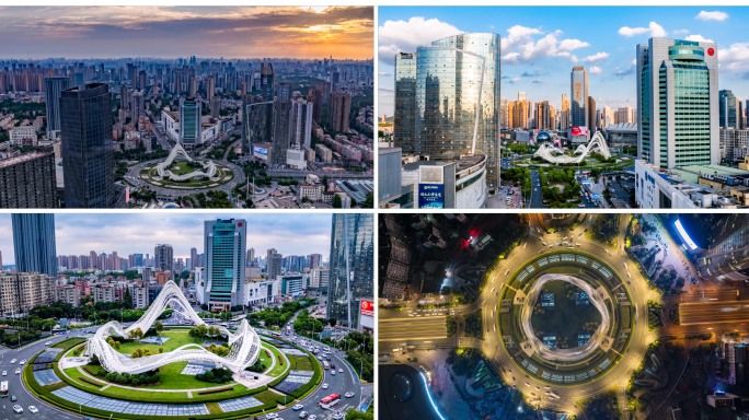 光谷广场 延时合集