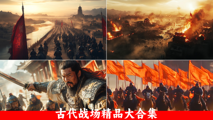 古代战场古代战争战火古代军队古代打仗