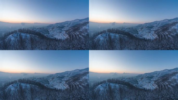 24.02.18 雅玛里克山的日出延时