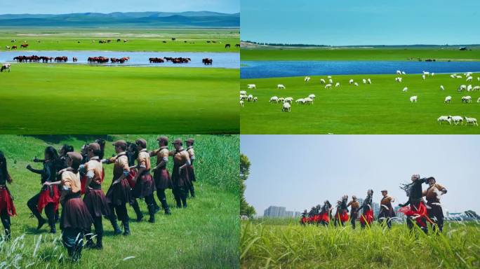 5K蒙古草原 蒙古舞蹈