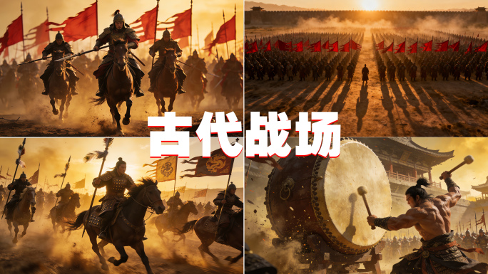 古代战场古代战争战火古代军队古代打仗