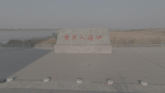 黄河母亲河中华大地山河河流黄河入海口