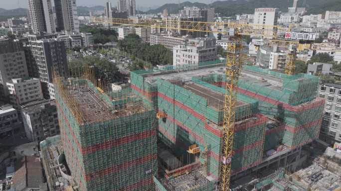 石岩小学施工