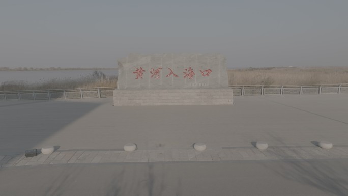 黄河母亲河中华大地山河河流黄河入海口