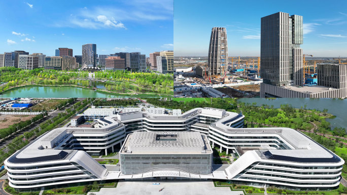 【4K60帧】雄安新区最全地标建筑合集