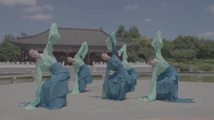 国风舞蹈 升格 只此青绿