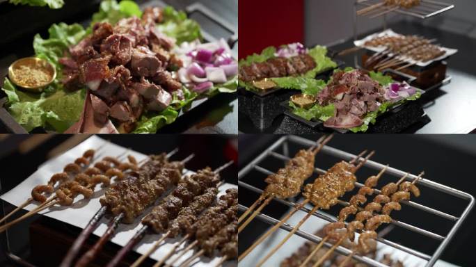 羊排烤羊肉羊肉串