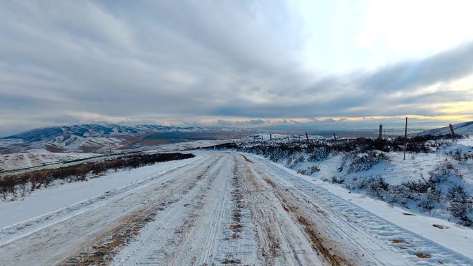 青海 雪山 雪景 海北州 青海旅游
