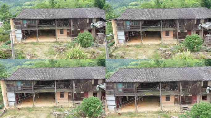 航拍 空镜 古建筑 原素材4k