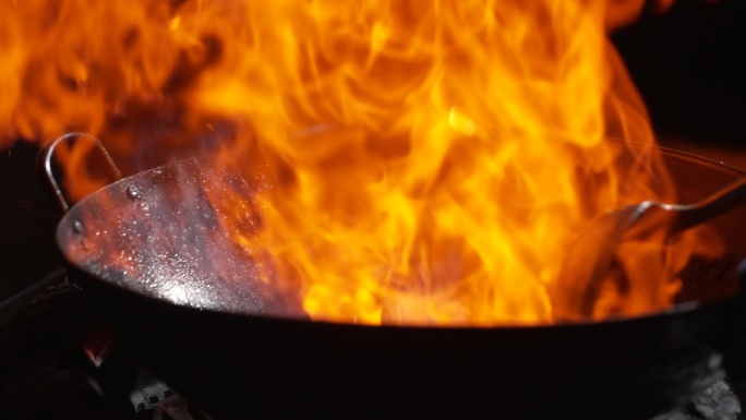 功夫爆炒炒菜意境升格爆炒肥肠