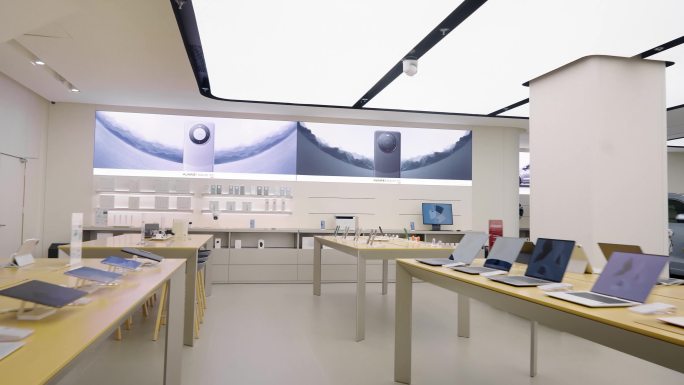 华为手机体验 华为实体店 华为线下店
