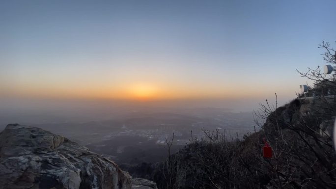 大连大黑山日出视频