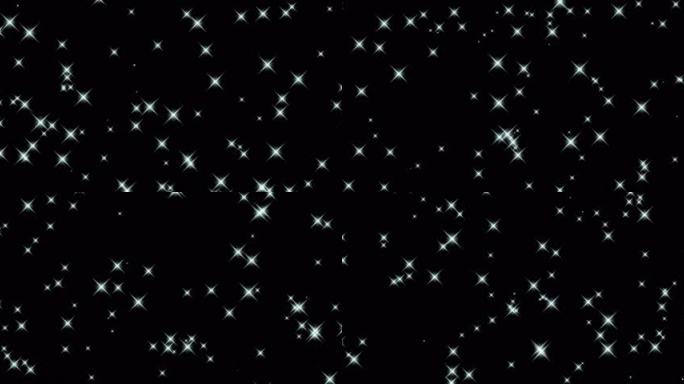 循环闪光闪烁光点星光