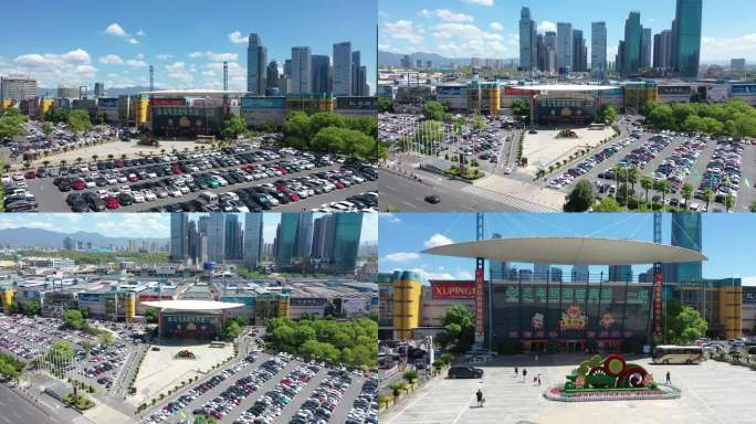 义乌小商品市场高质量航拍