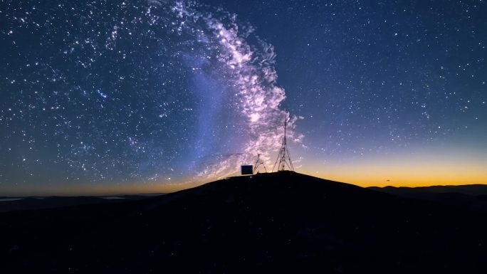夏威夷莫纳克亚火山的星空观测点