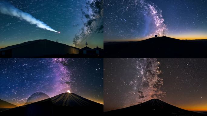 夏威夷莫纳克亚火山的星空观测点