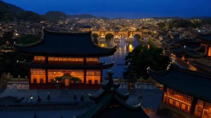 凤凰古城 湖南省旅游 古城夜景 名胜古迹