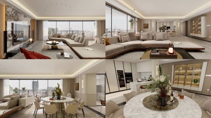 室内万能镜头 室内装修 漫游动画镜头