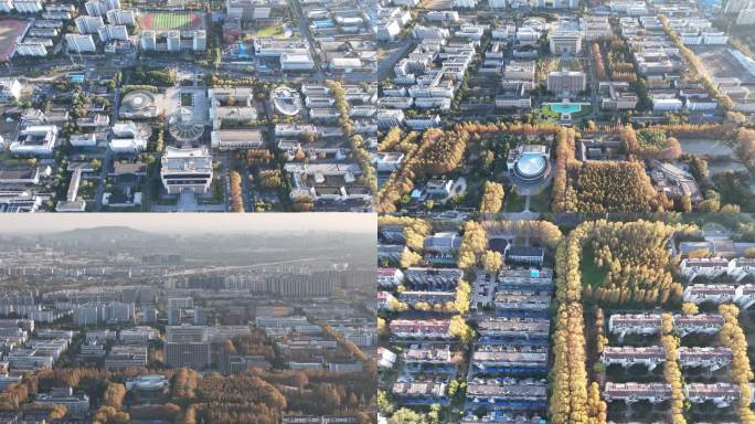 南京理工大学校园秋景