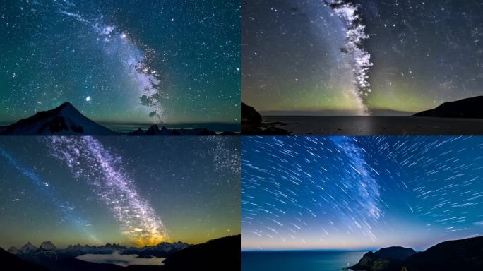 日本北海道知床半岛的星空